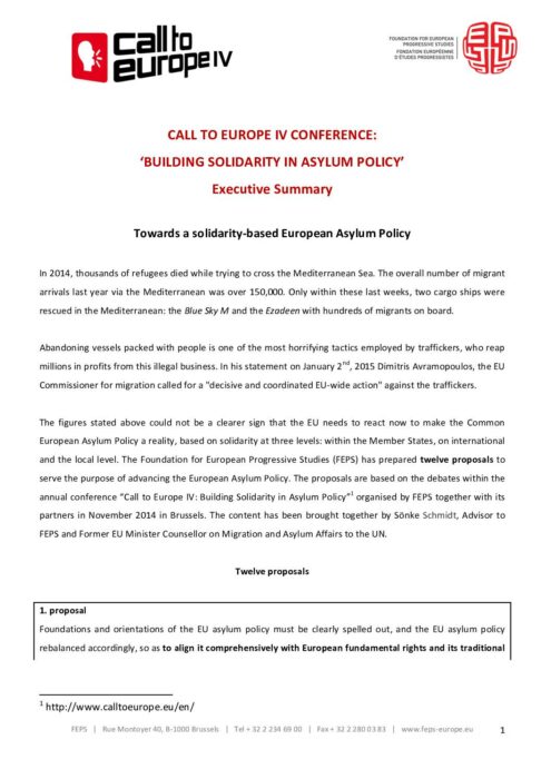 Towards a solidarity-based European Asylum Policy_FEPS 12 proposals-Full document preview