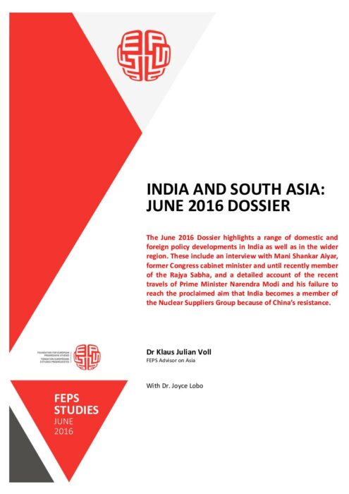 India and South Asia- June 2016 Dossier preview