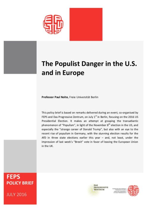 The Populist Danger in the U.S. and in Europe preview