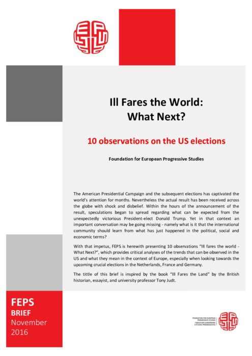 Ill Fares the World- What Next? 10 observations on the US elections preview