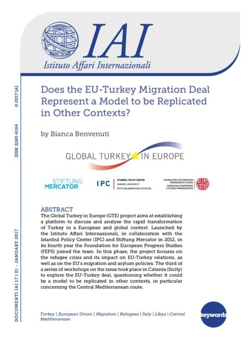 Does the EU-Turkey Migration Deal Represent a Model to be Replicated in Other Contexts? preview
