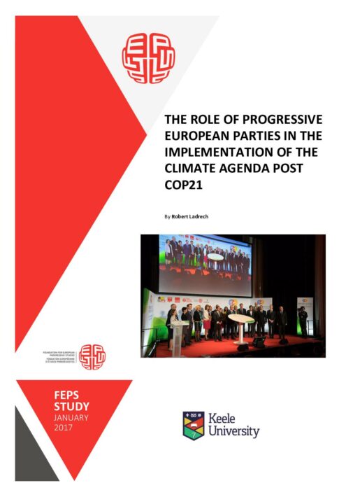 The role of progressive European parties in the implementation of the climate agenda post COP21 preview