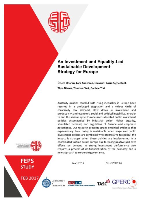 An Investment and Equality-Led Sustainable Development Strategy for Europe preview