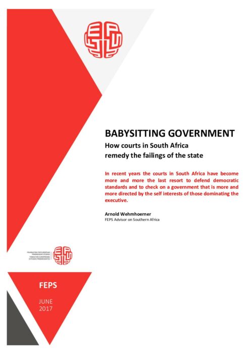 Babysitting government – How courts in South Africa remedy the failings of the state preview