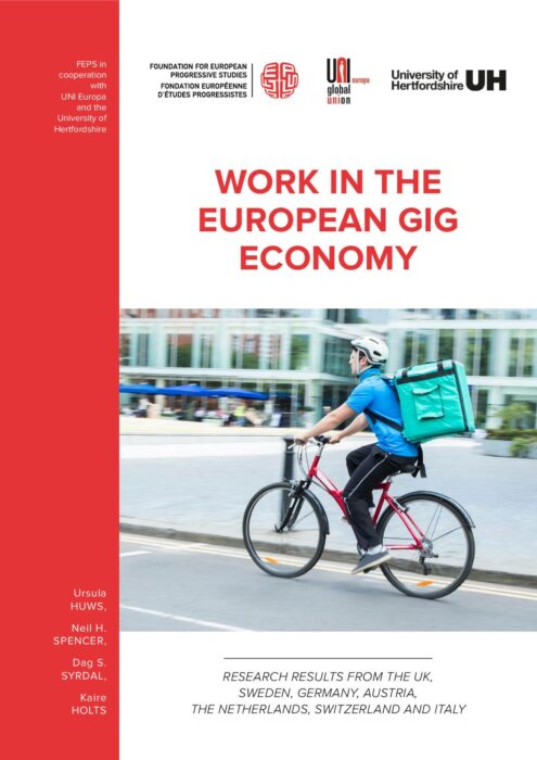 Work in the European Gig Economy – Employment in the era of online platforms preview
