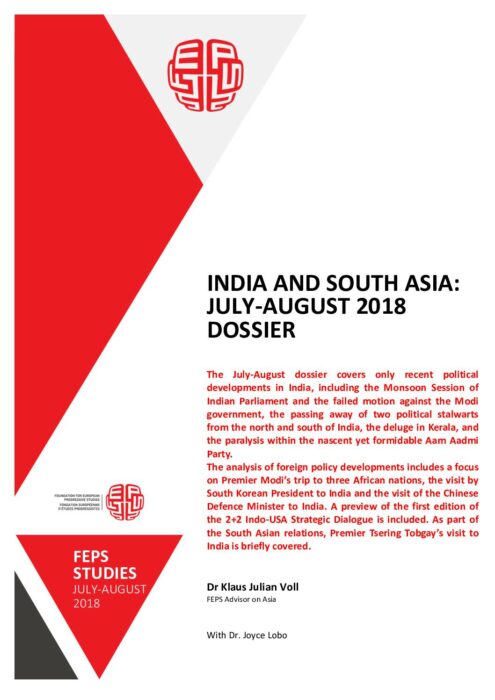 India and South Asia- July-August 2018 Dossier preview