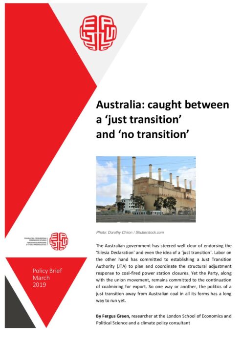 Australia- caught between a ‘just transition’ and ‘no transition’ preview