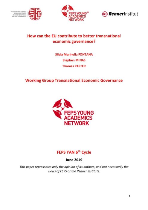 How can the EU contribute to better transnational economic governance? preview