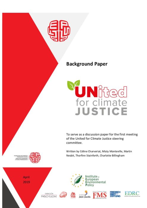UNited for Climate Justice - Background paper preview