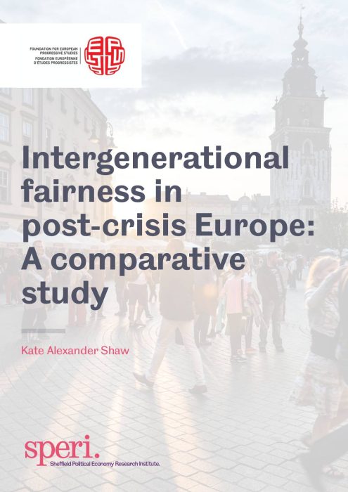 Intergenerational fairness in post-crisis Europe- A comparative study preview