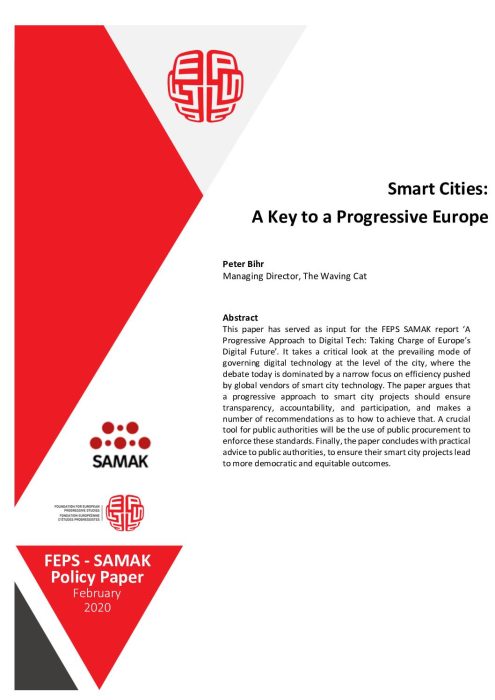 Smart Cities- A Key to a Progressive Europe preview