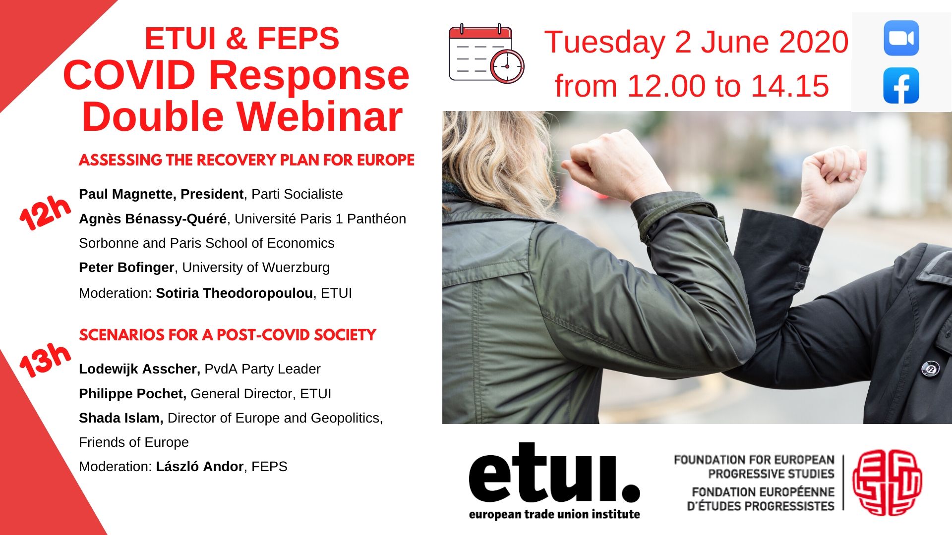 ETUI & FEPS COVID Response Double Webinar - Foundation for European ...