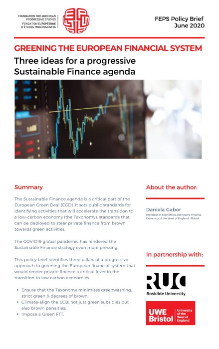 Greening the European Financial System preview