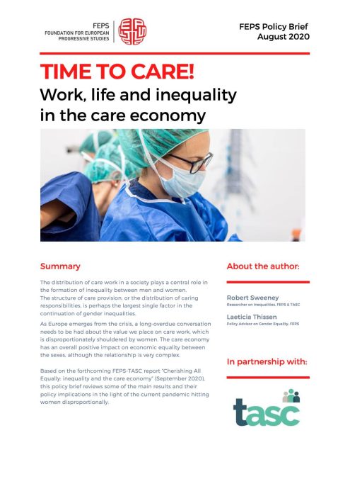 Time to care! Work, life and inequality in the care economy preview
