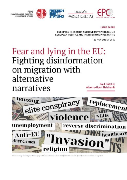 Fear and lying in the EU: Fighting disinformation on migration with alternative narratives preview