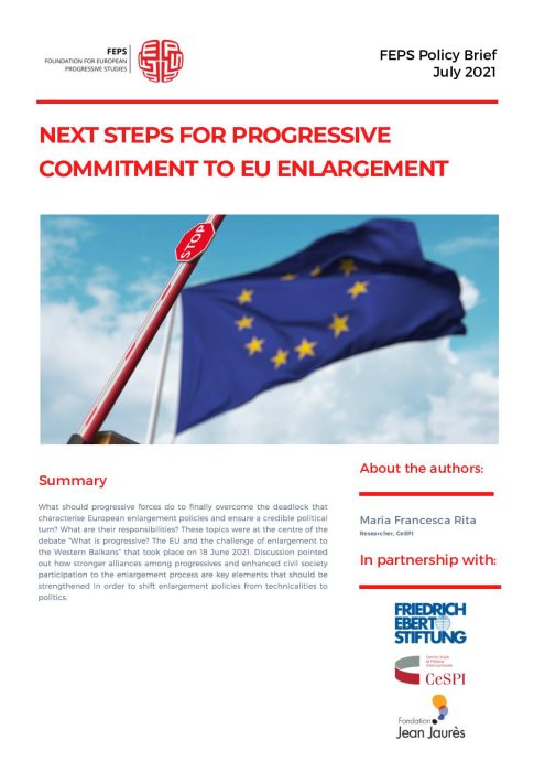 Next steps for progressive commitment to EU enlargement preview