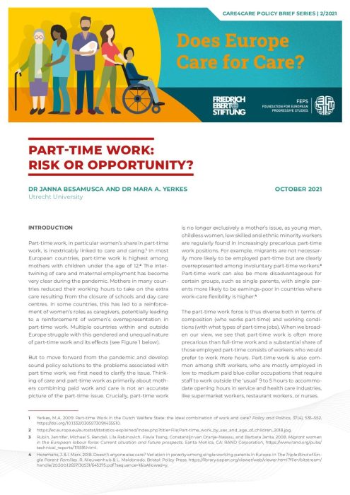 Part-time Work- Risk or Opportunity? preview