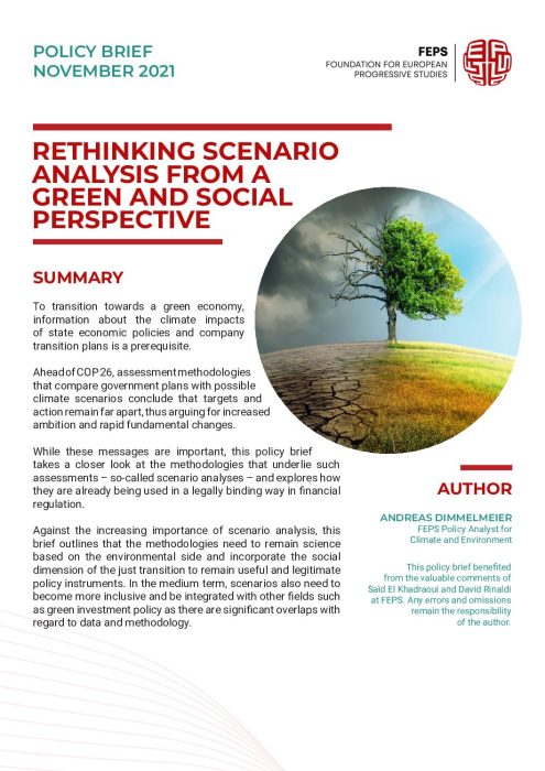 Rethinking Scenario Analysis from a Green and Social Perspective preview