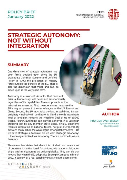 Strategic Autonomy- Not without integration preview