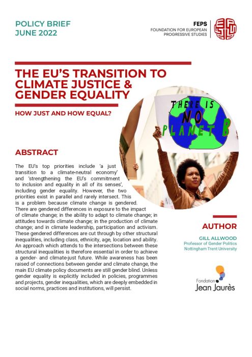 The EU’s transition to climate justice and gender equality preview