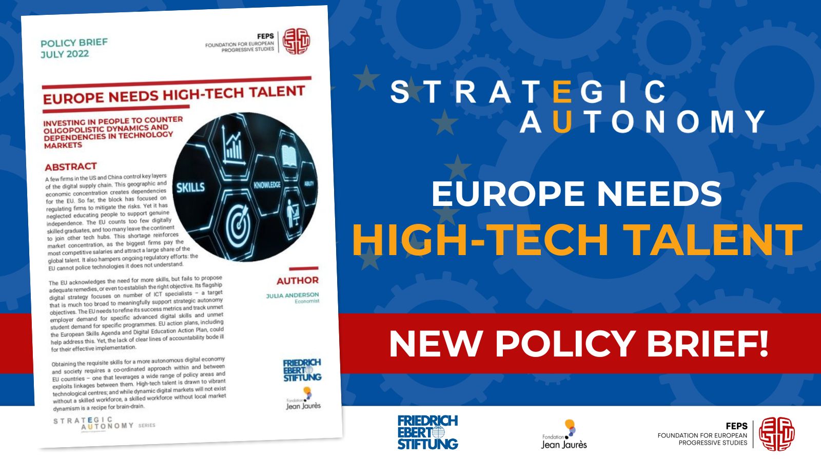 Europe needs high-tech talent - Foundation for European