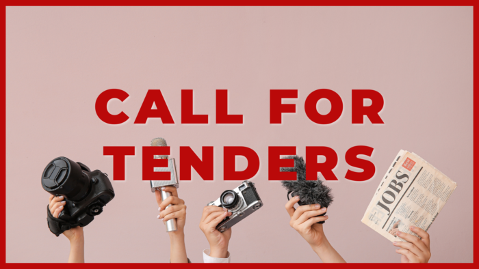 Call for Tender – Media Services