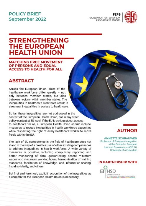 Strengthening the European Health Union preview