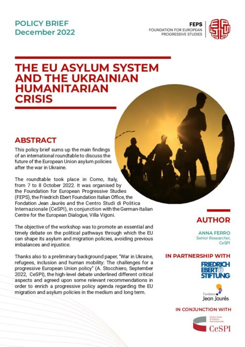 PB - The EU asylum system in the aftermath of the Ukrainian humanitarian crisis -  Anna Ferro preview