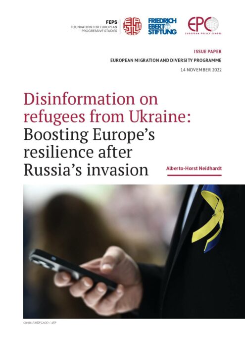 Disinformation on refugees from Ukraine: Boosting Europe’s resilience after Russia’s invasion preview