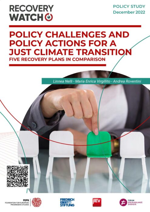 RW - Policy challenges and policy actions for a just climate transition preview