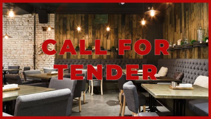 Call for Tender – Restaurant Services