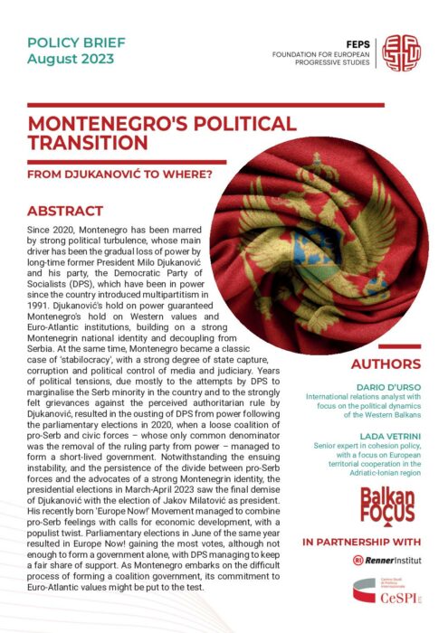 Montenegro political transition preview
