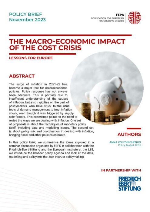 The macro-economic impact of the cost crisis preview
