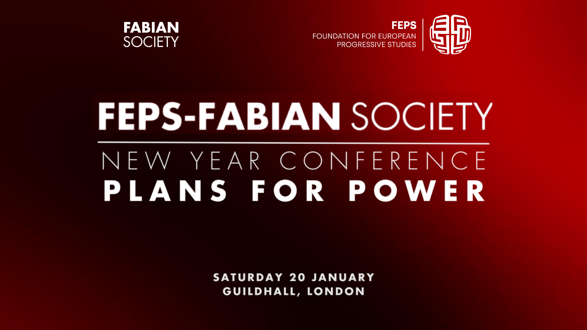 FEPSFabian new year conference 2024 Foundation for European