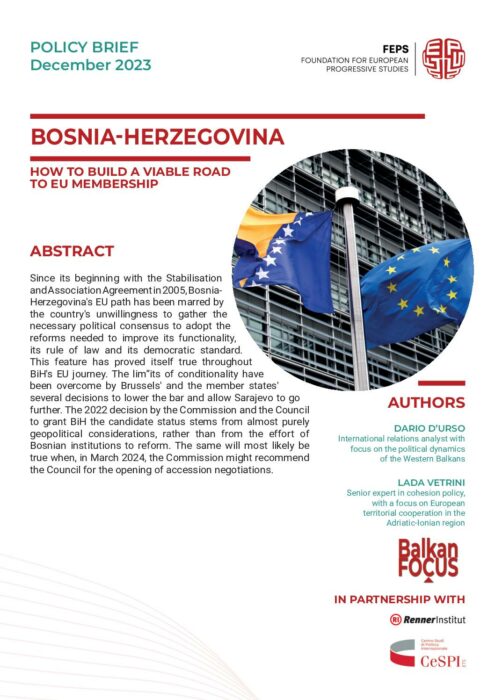 Bosnia Herzegovina how to build a viable road to EU membership preview