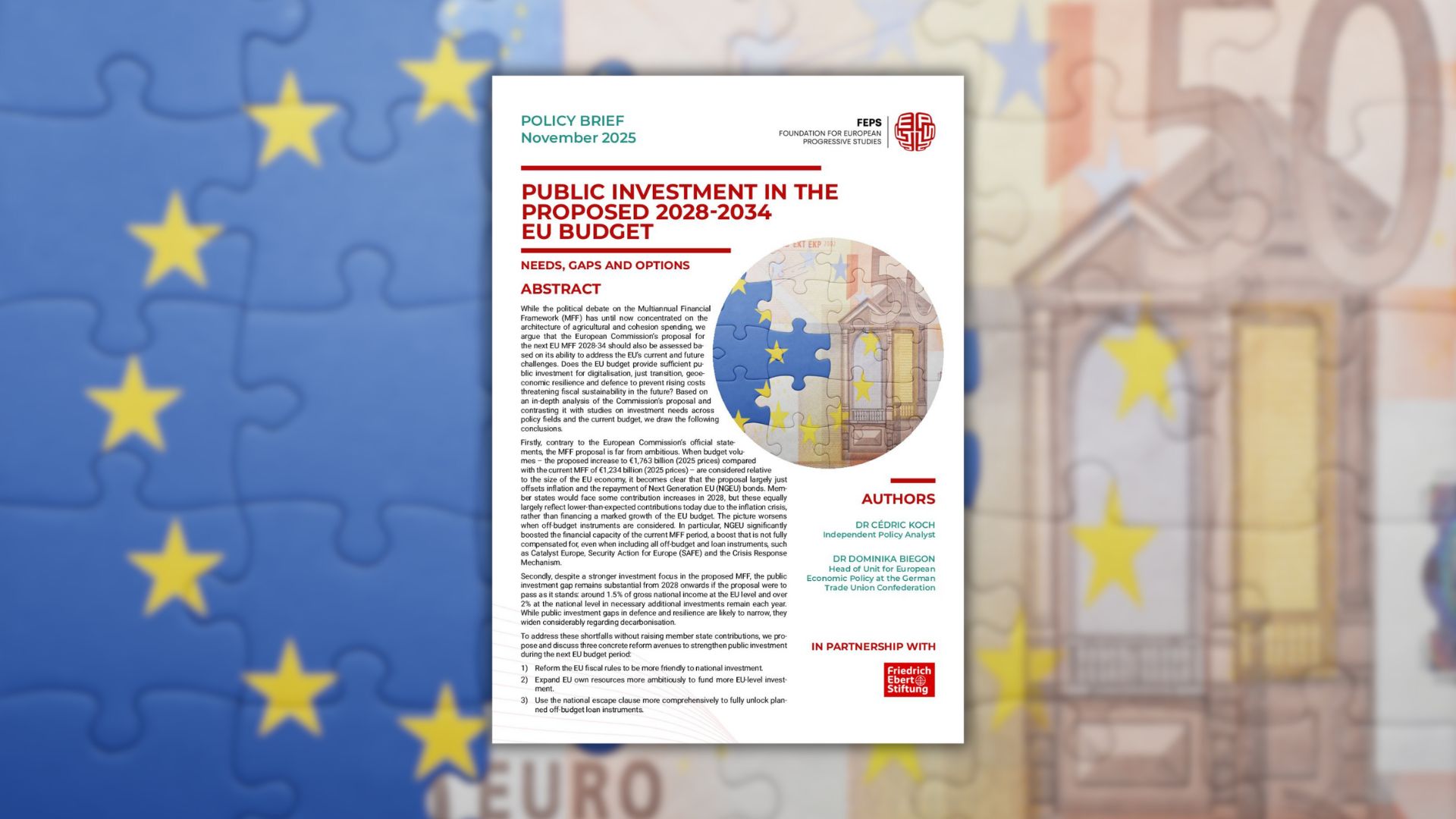Public investment in the proposed 2028-2034 EU budget - Foundation for ...