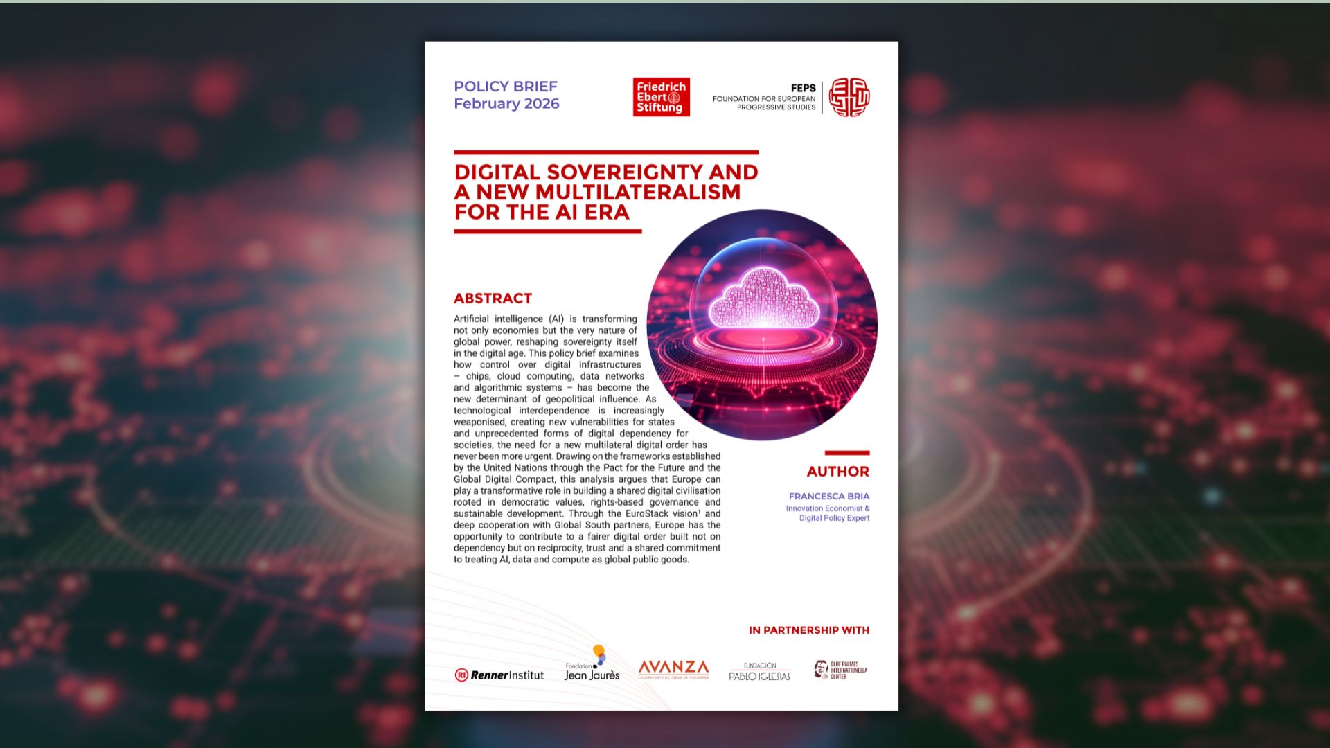 Digital sovereignty and a new multilateralism for the AI era ...