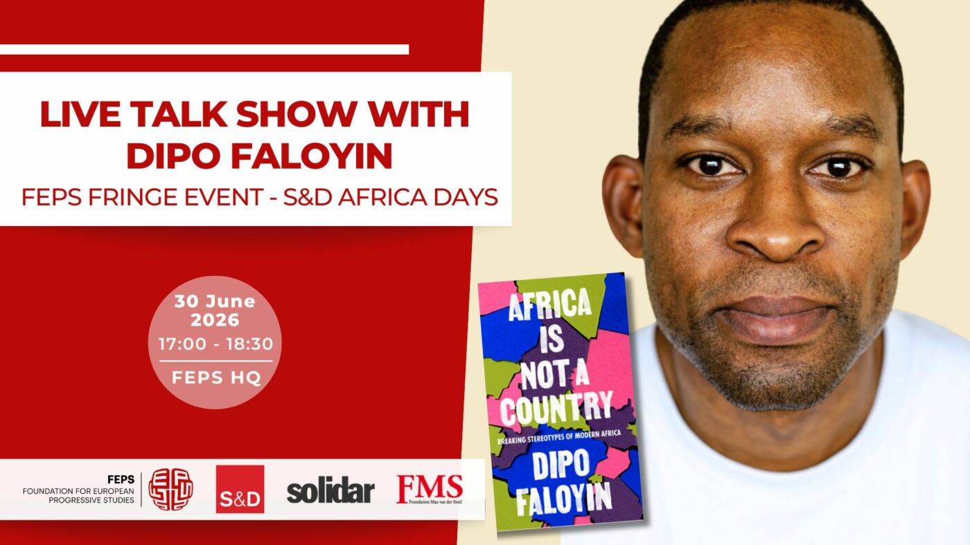 Banner - Event FEPS - Africa days - LIVE TALK SHOW WITH dipo faloyin