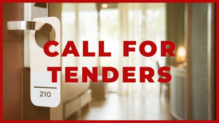 Call for tender – Hotel services